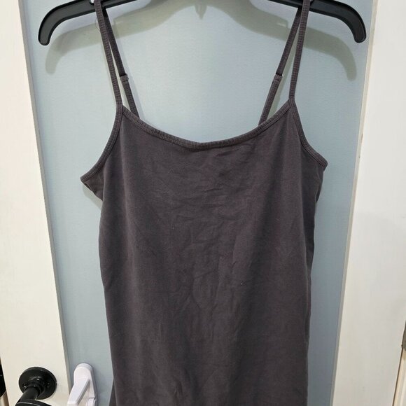 torrid Tops - Torrid Grey Adjustable Strap Tank Top Size 1